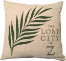 <h5>The Lost City of Z pillow</h5>